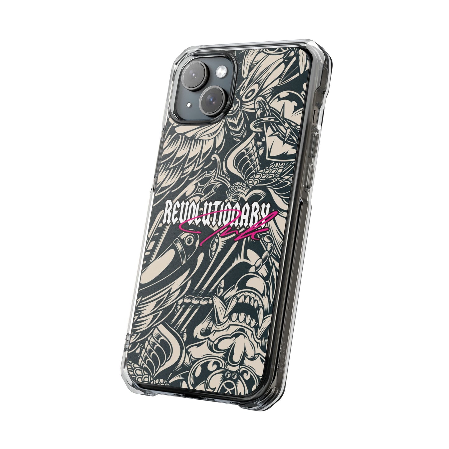Inked Rebellion Magnetic Clear Impact Cases