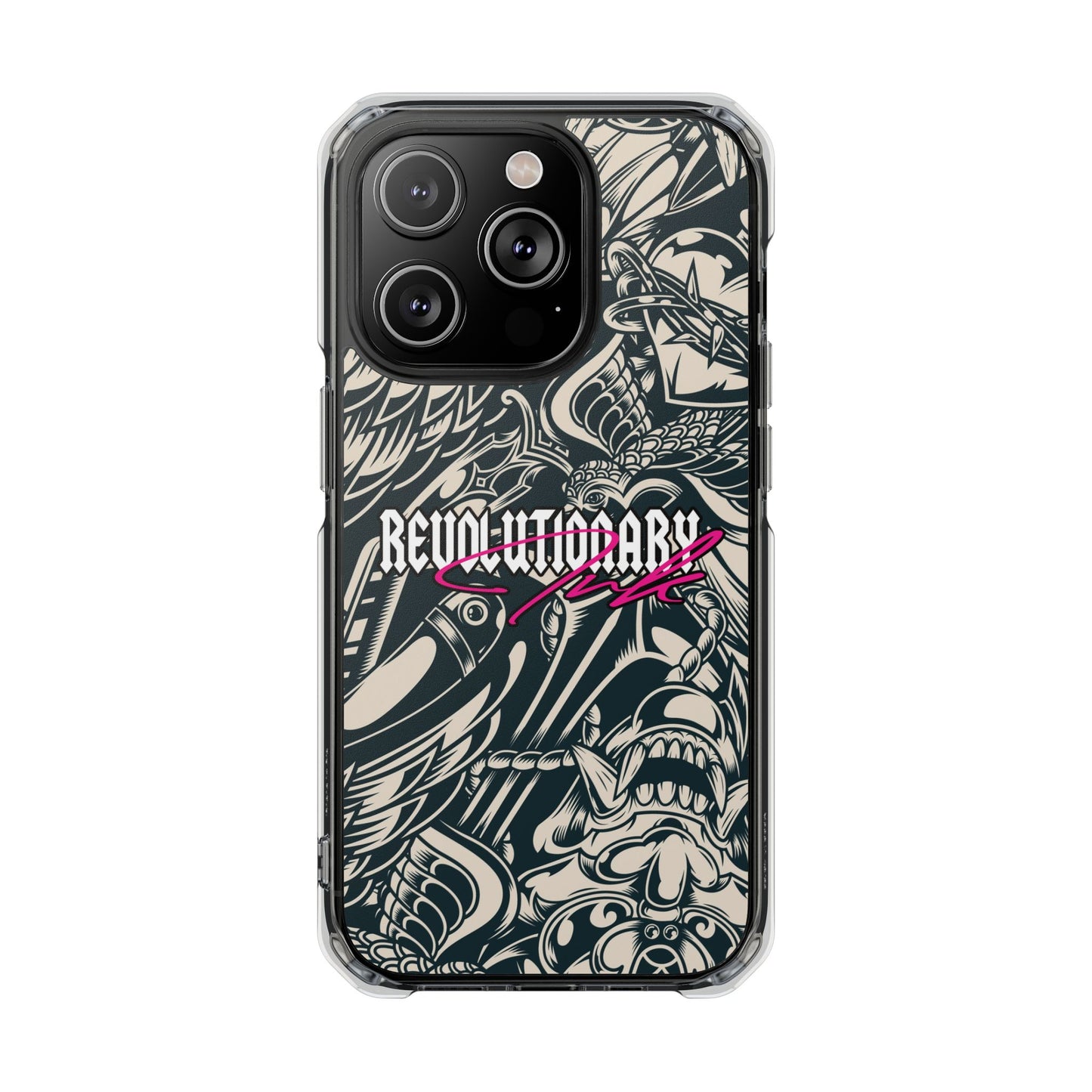 Inked Rebellion Magnetic Clear Impact Cases