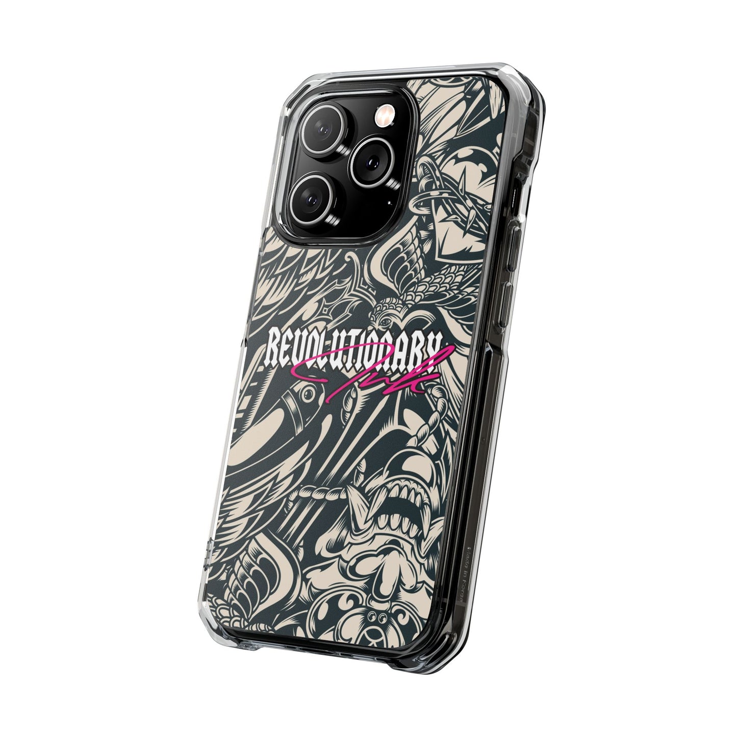 Inked Rebellion Magnetic Clear Impact Cases