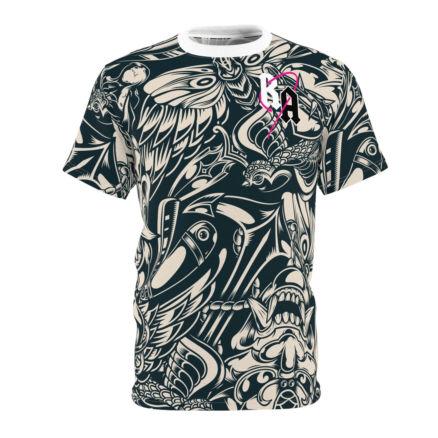 Inked Rebellion: Unisex Cut & Sew Tee