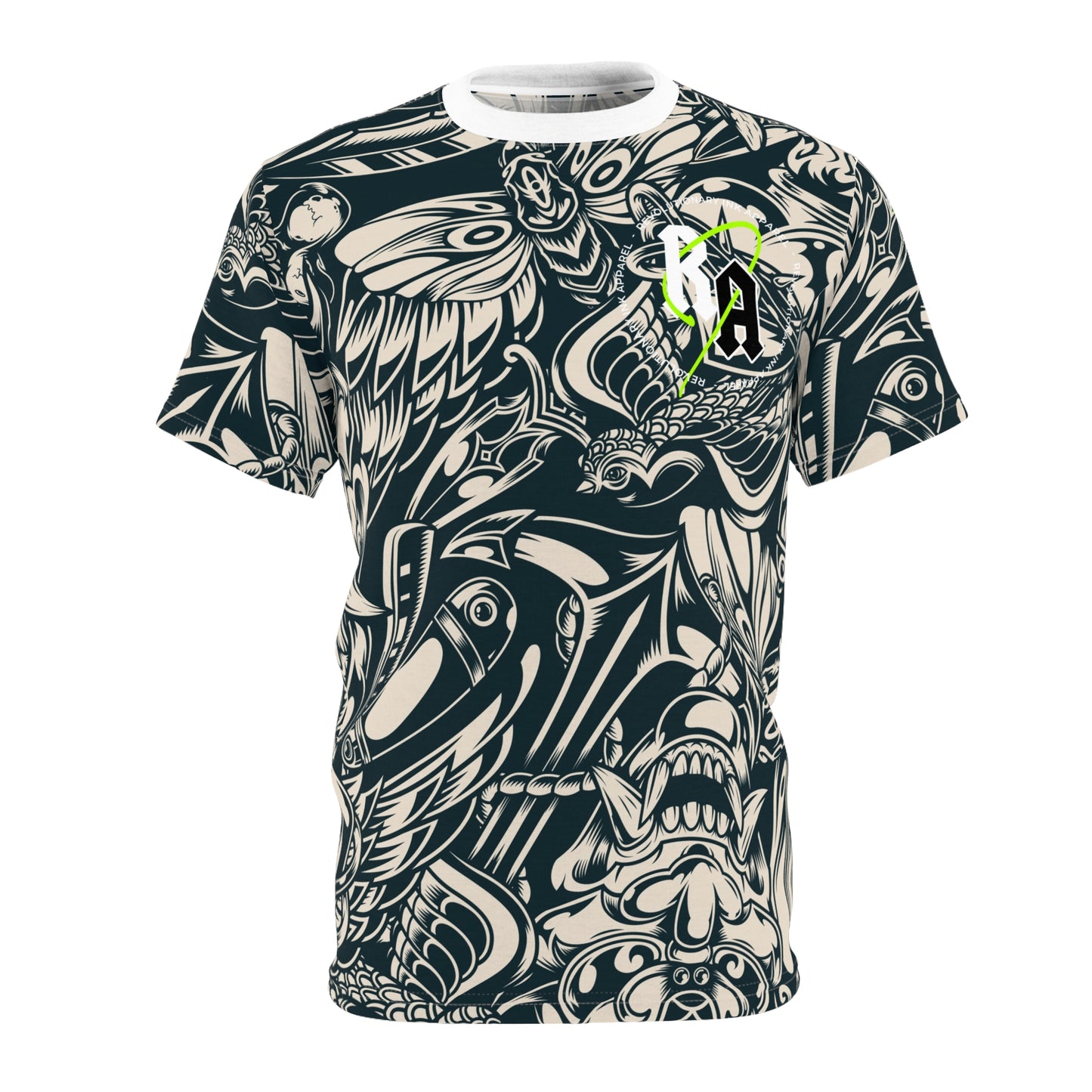 Inked Rebellion: Unisex Cut & Sew Tee