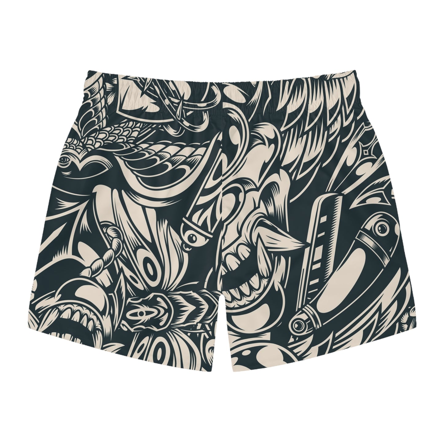 Inked Rebellion: Swim Trunks