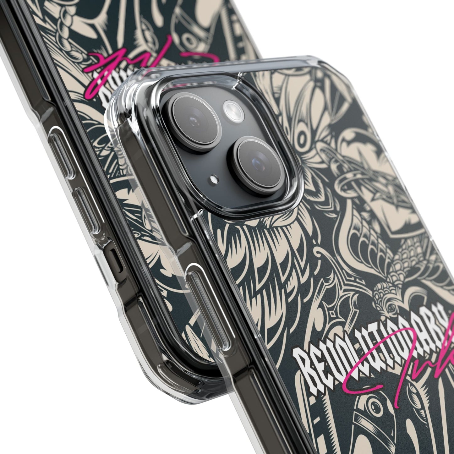 Inked Rebellion Magnetic Clear Impact Cases
