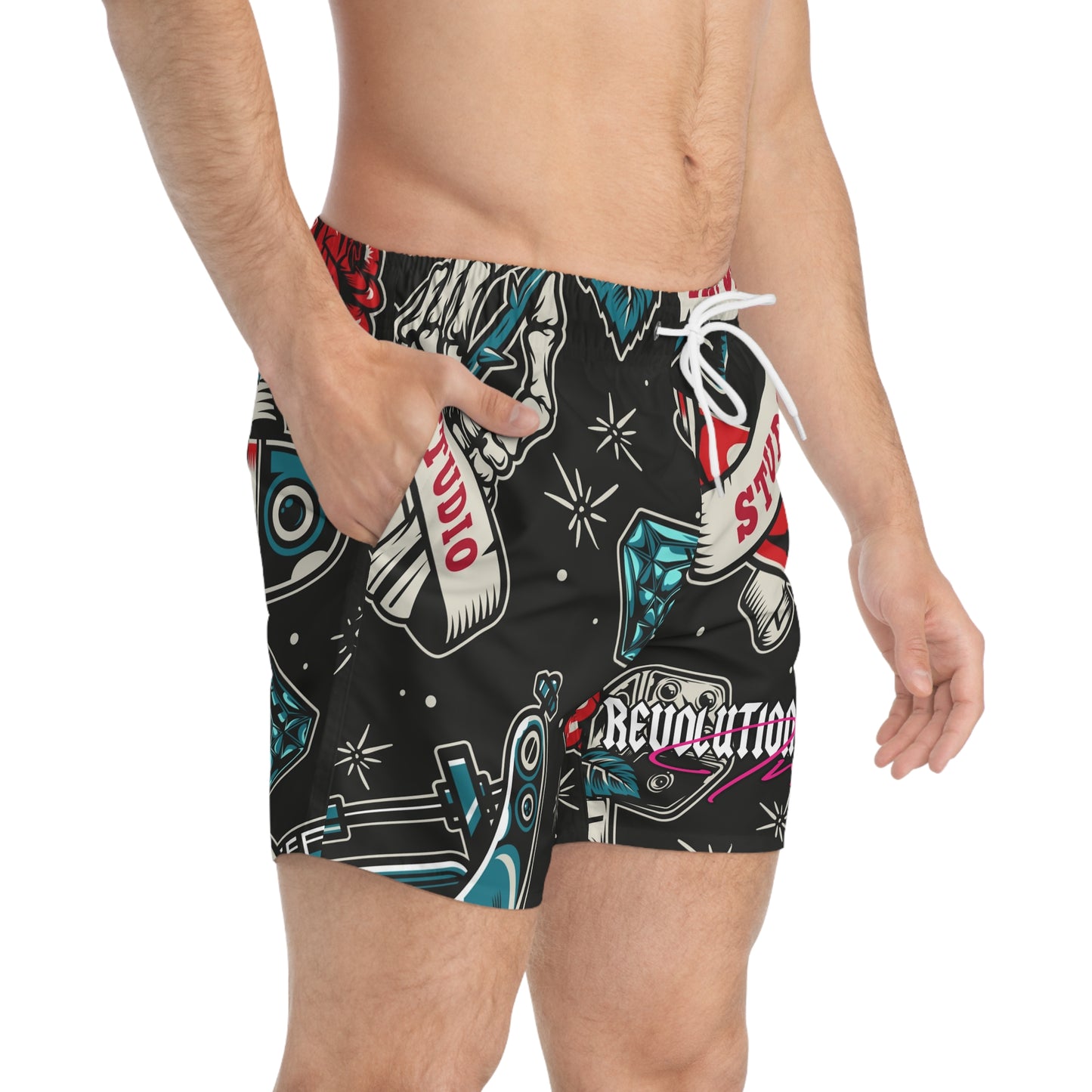 Tattoo Studio Rebel: Swim Trunks