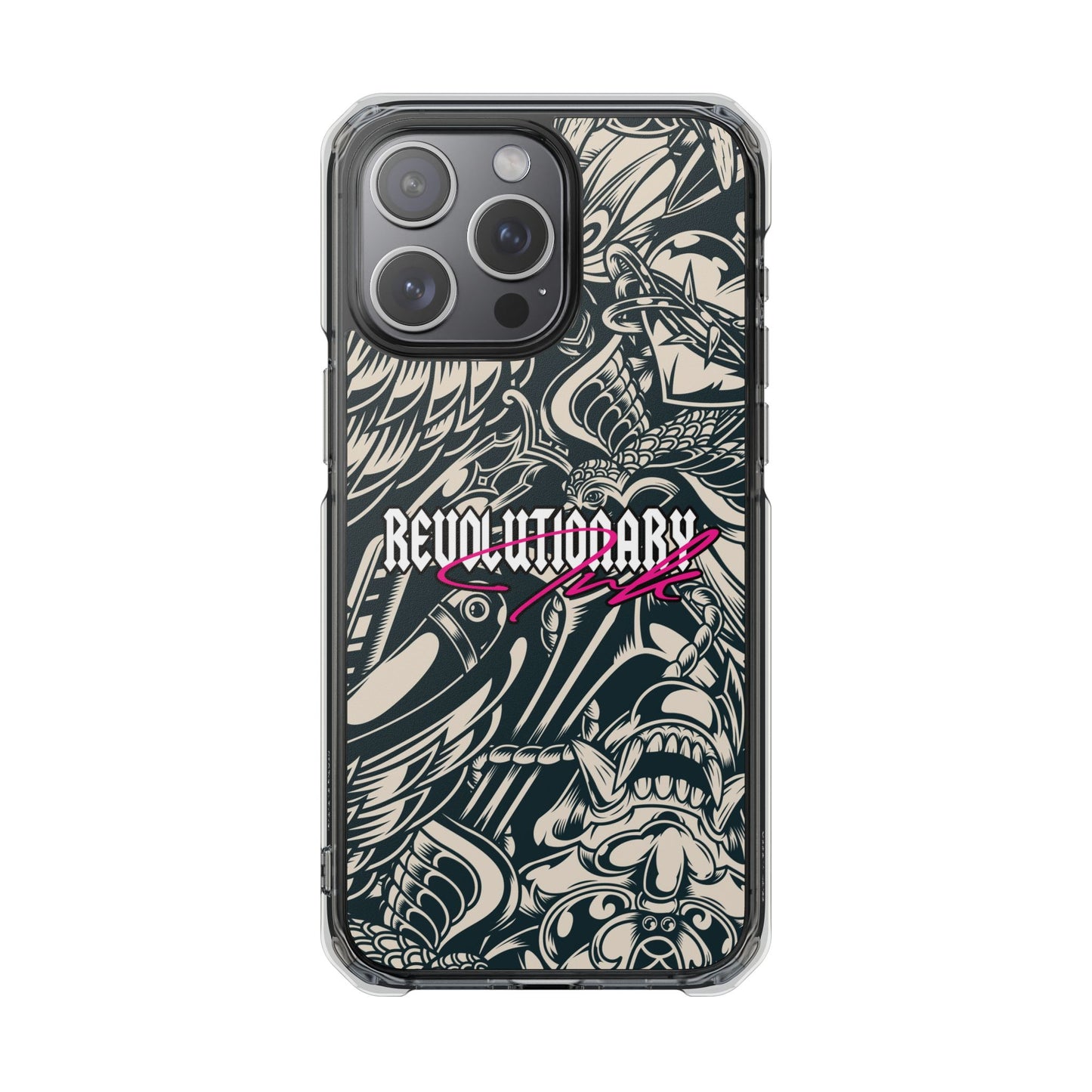 Inked Rebellion Magnetic Clear Impact Cases