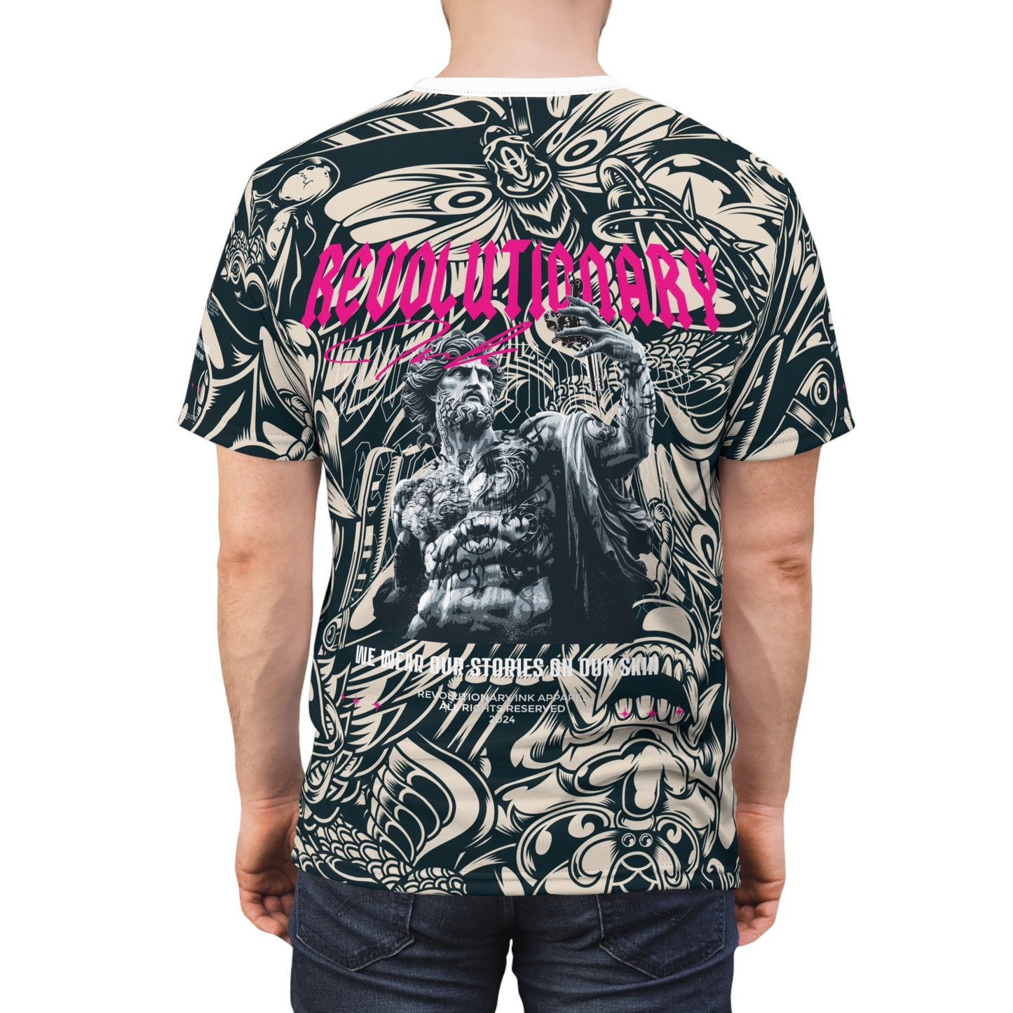 Inked Rebellion: Unisex Cut & Sew Tee