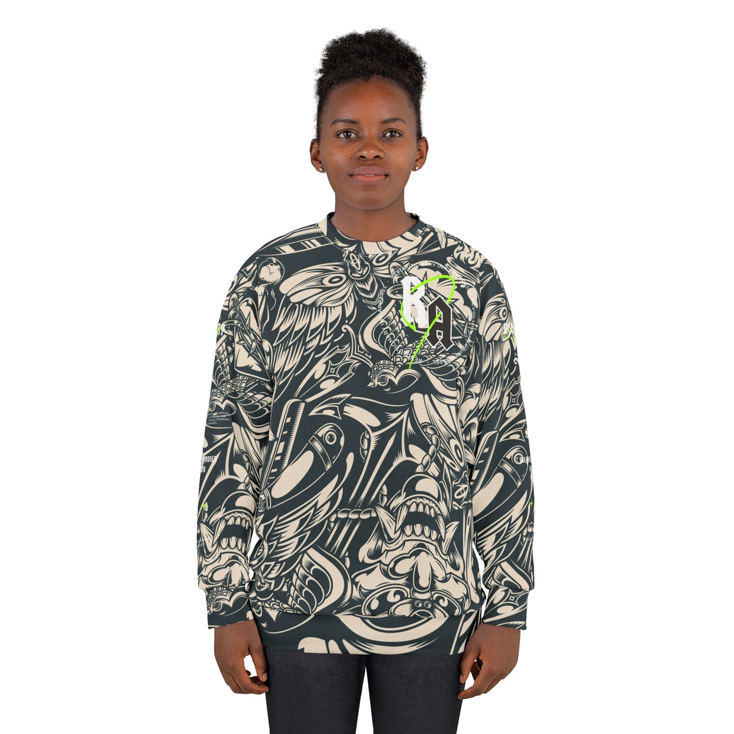 Inked Rebellion: Unisex Sweatshirt