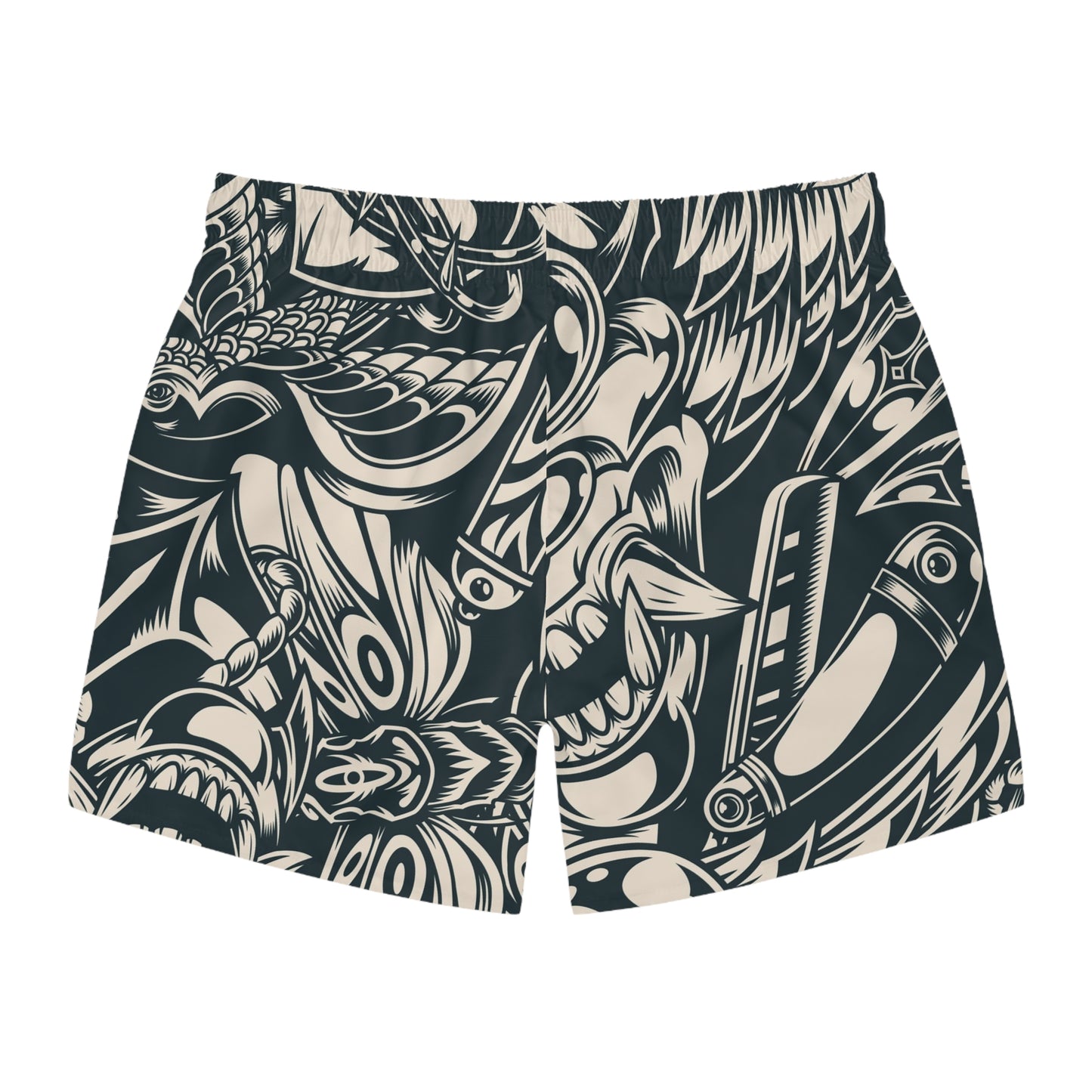 Inked Rebellion: Swim Trunks