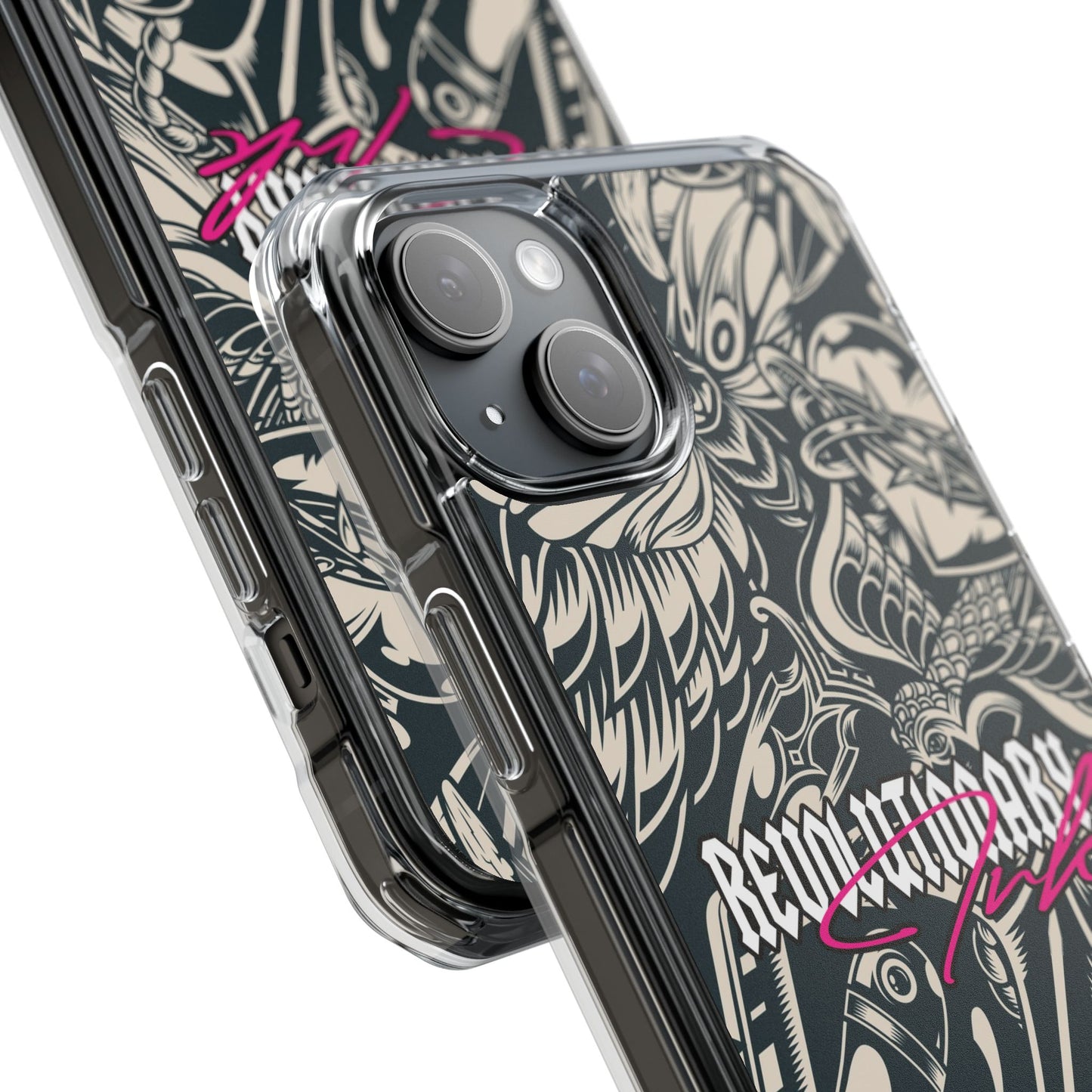 Inked Rebellion Magnetic Clear Impact Cases