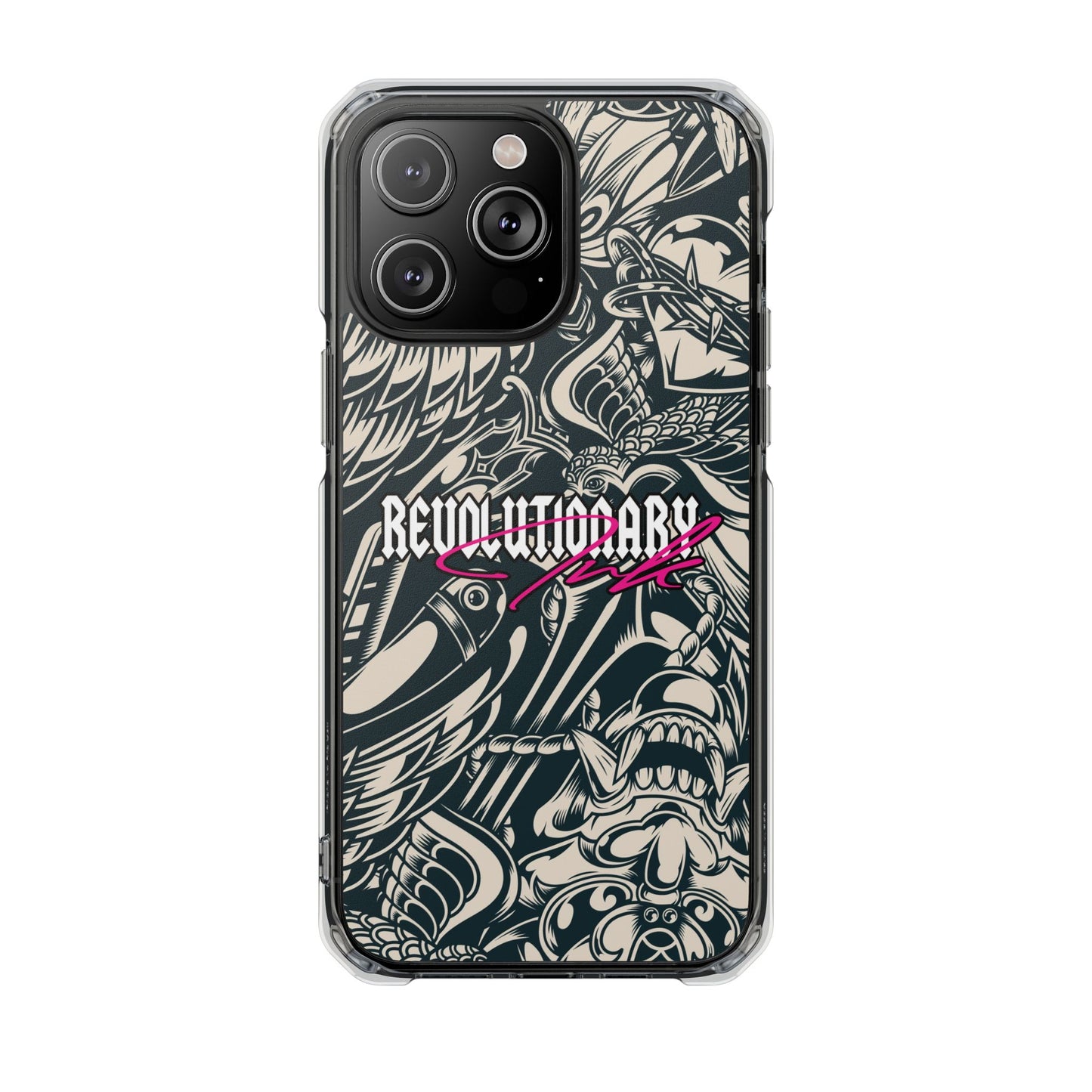 Inked Rebellion Magnetic Clear Impact Cases
