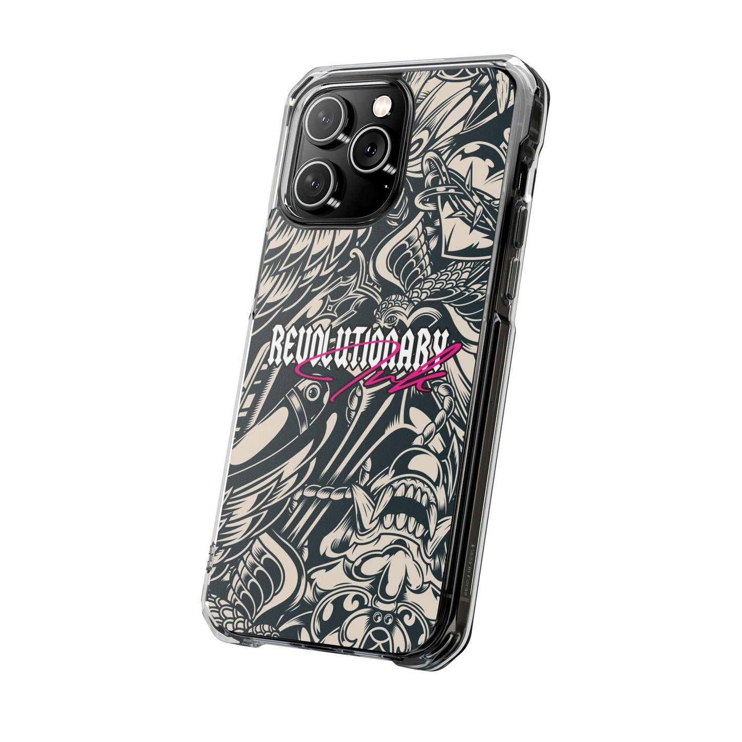 Inked Rebellion Magnetic Clear Impact Cases