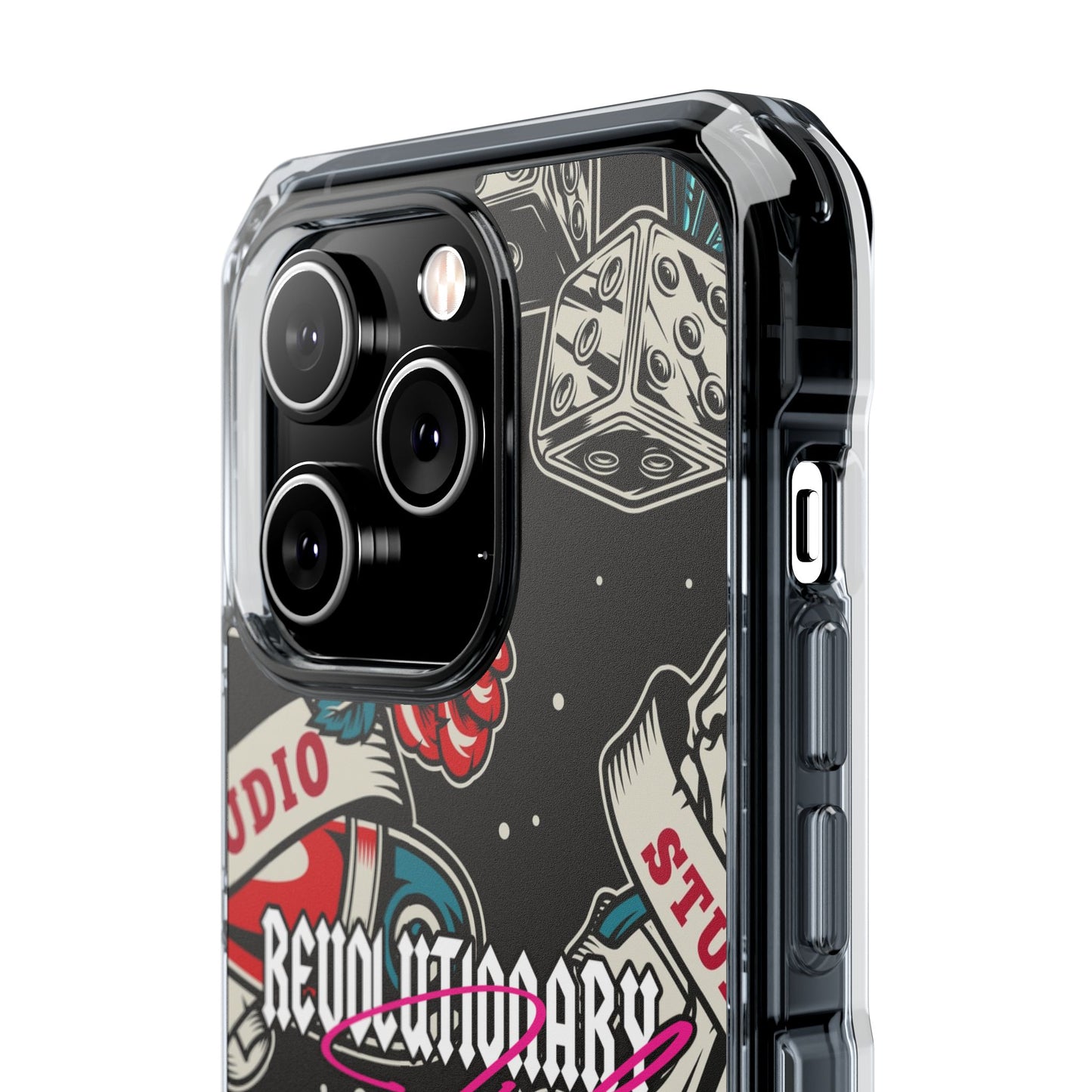Tattoo Studio Rebel Magnetic Clear Impact Cases