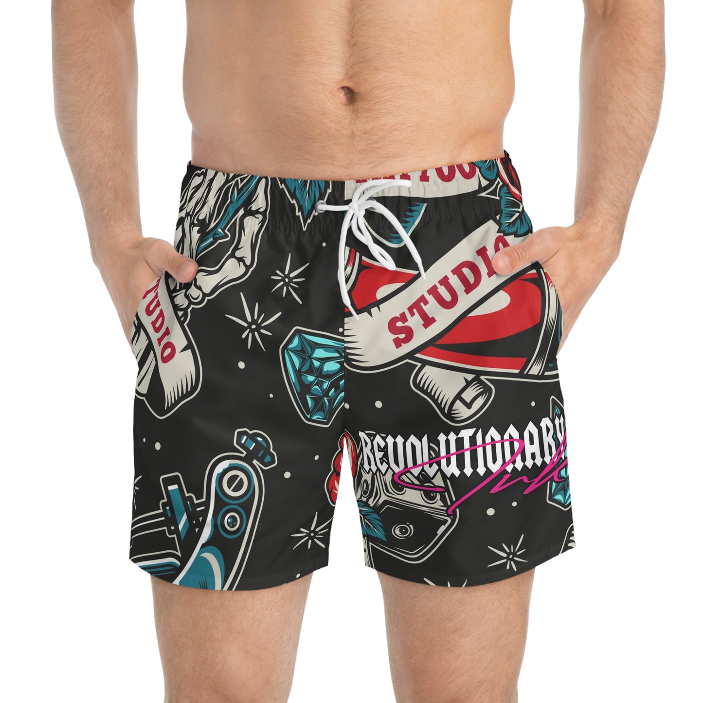 Tattoo Studio Rebel: Swim Trunks