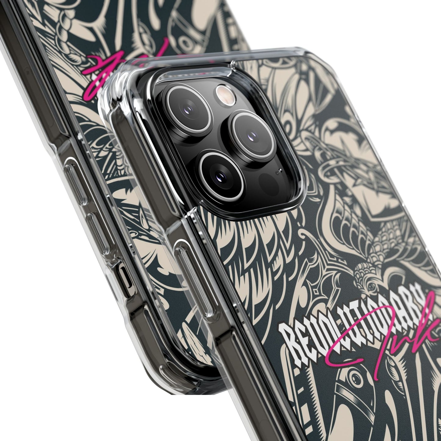 Inked Rebellion Magnetic Clear Impact Cases