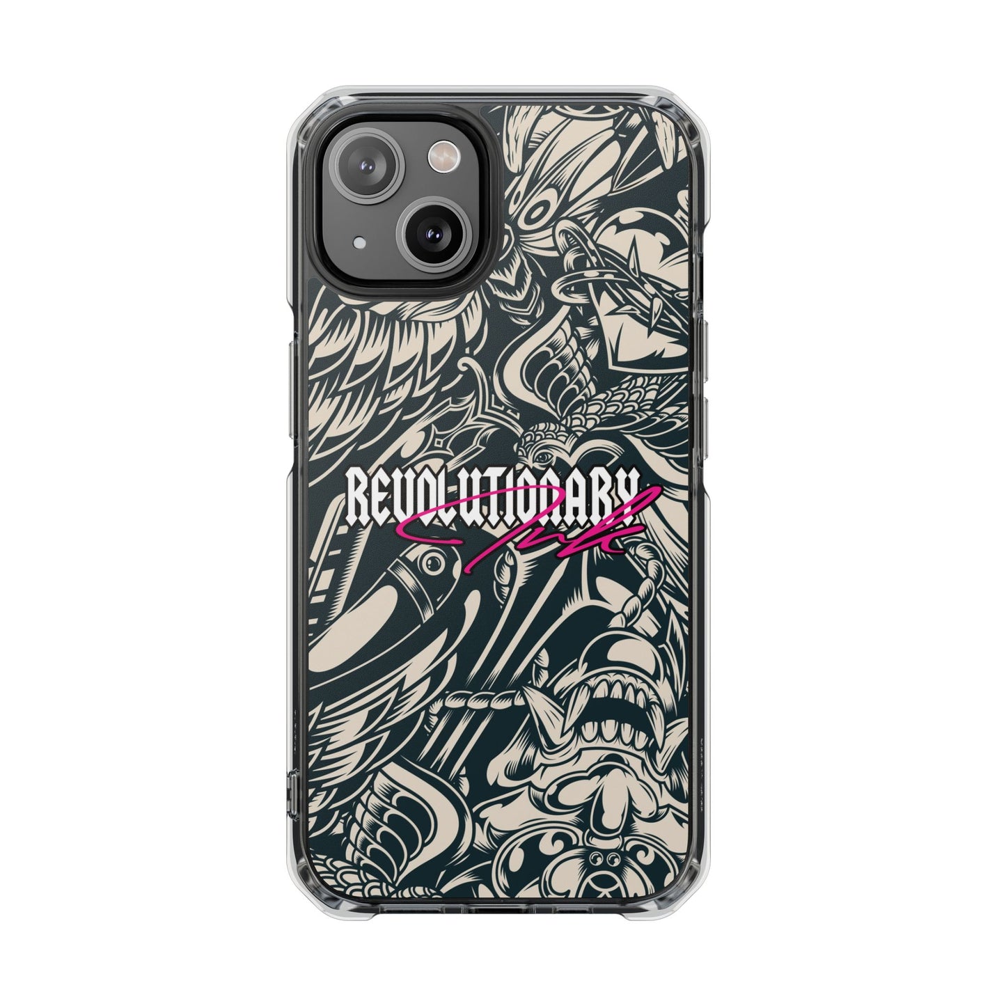 Inked Rebellion Magnetic Clear Impact Cases