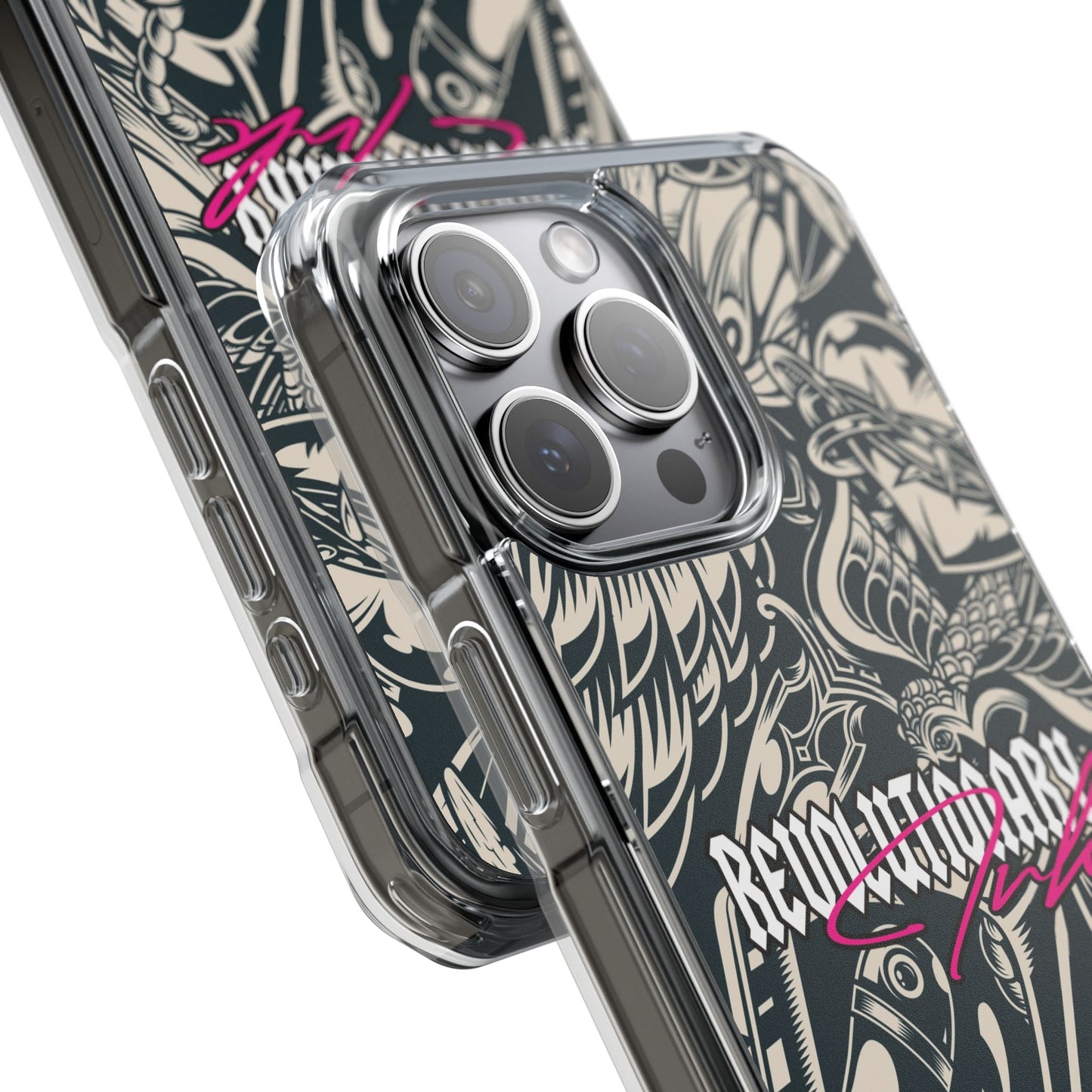 Inked Rebellion Magnetic Clear Impact Cases