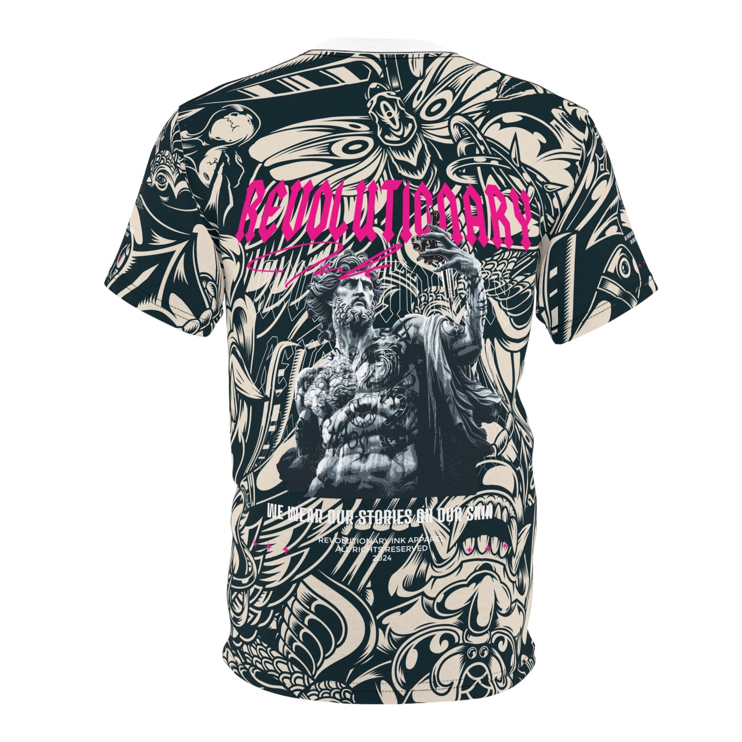 Inked Rebellion: Unisex Cut & Sew Tee