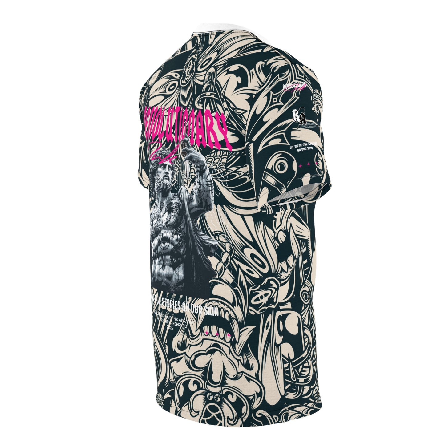 Inked Rebellion: Unisex Cut & Sew Tee