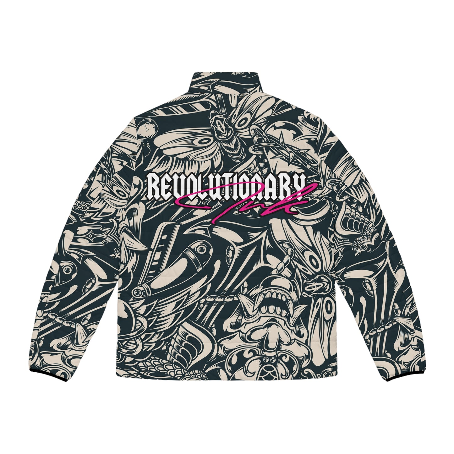Inked Rebellion Men's Puffer Jacket