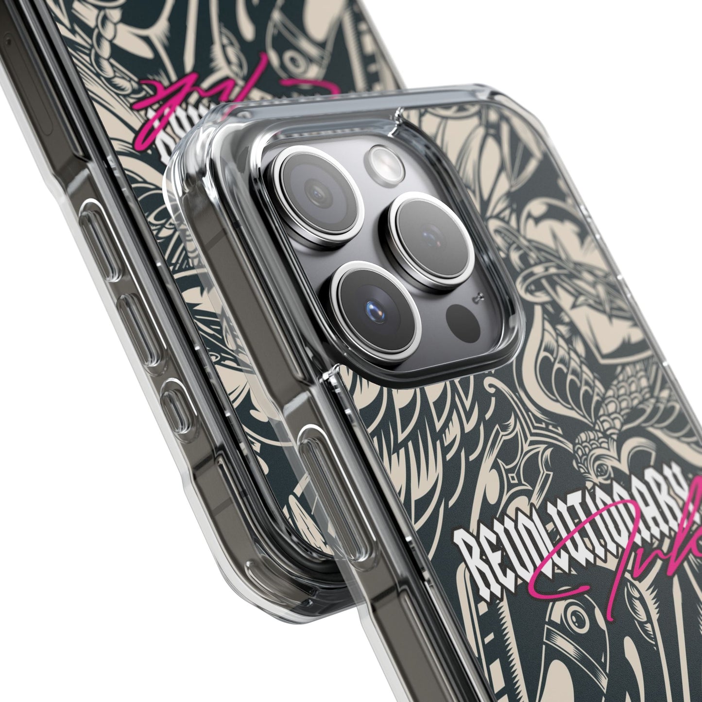 Inked Rebellion Magnetic Clear Impact Cases