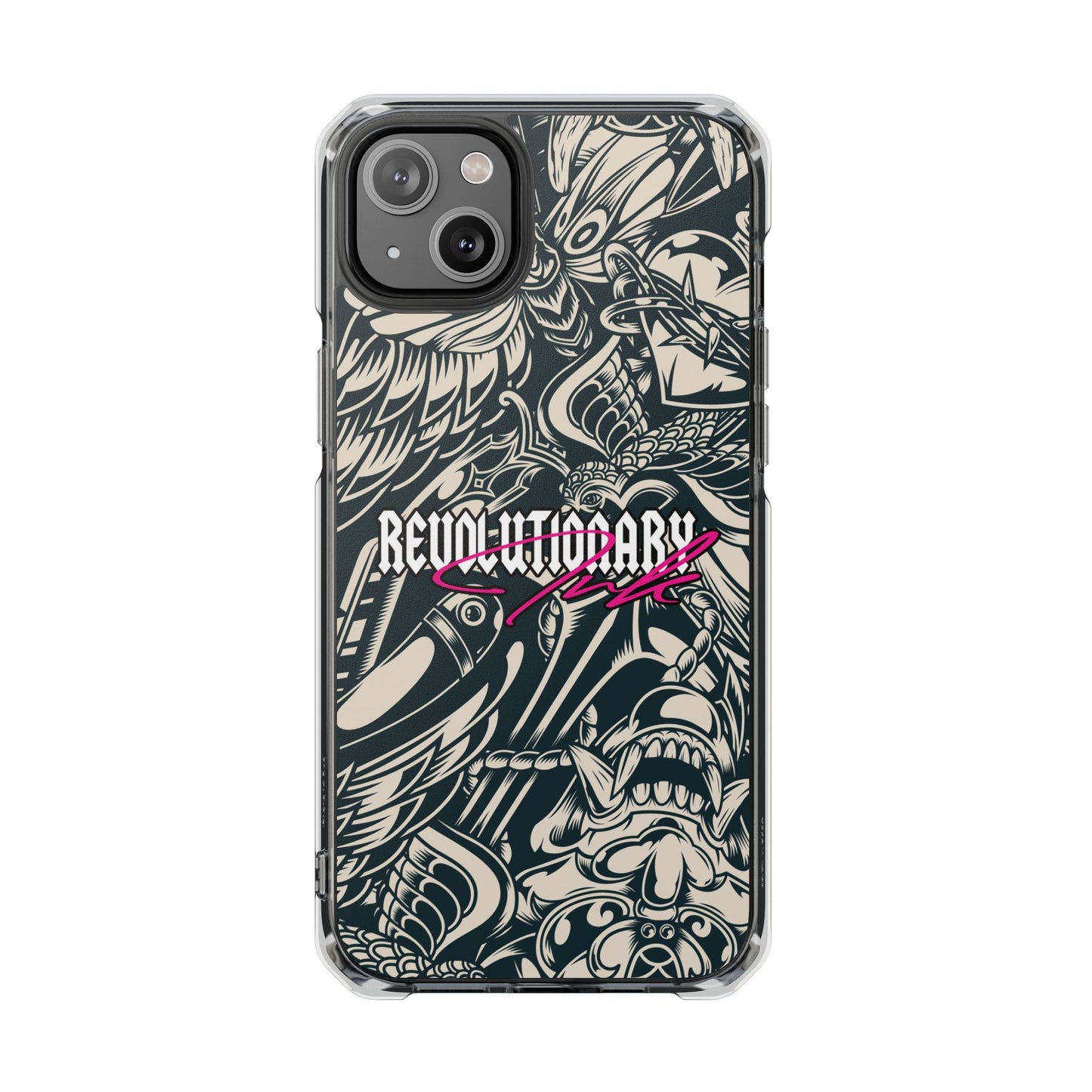 Inked Rebellion Magnetic Clear Impact Cases